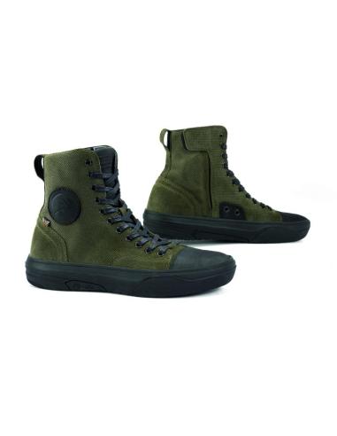 Botins moto Falco Lennox 3 Army Green com D3O