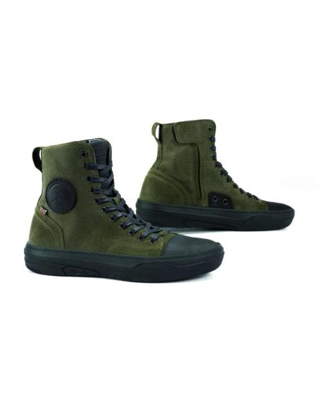 Botins moto Falco Lennox 3 Army Green com D3O