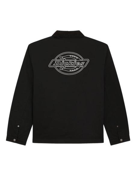 Casaco Dickies Union Barn preto workwear acolchoado