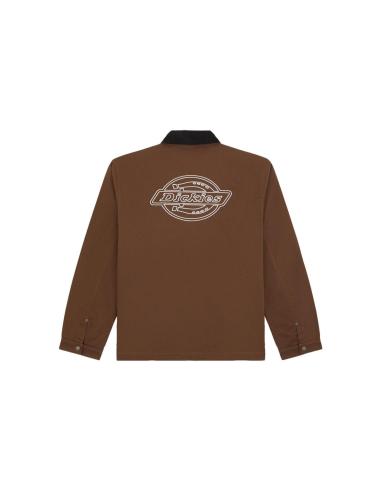 Giacca Dickies Union Barn Timber Brown abbigliamento da lavoro