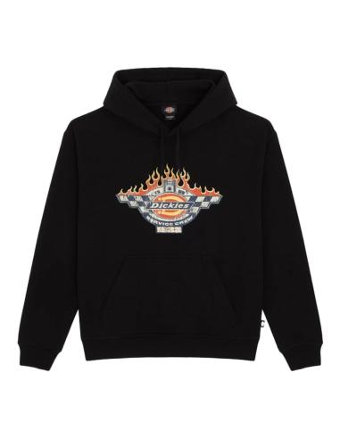 Sweat à capuche Dickies Nashport noir racing
