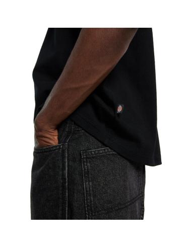 Camiseta Dickies Derby negra boxy fit algodón