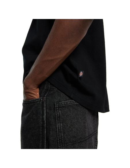 Camiseta Dickies Derby negra boxy fit algodón