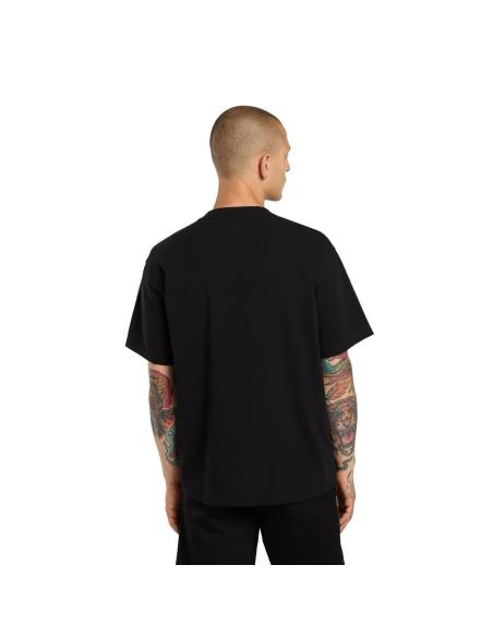 Maglietta Dickies Icon Logo nera cotone 230 GSM