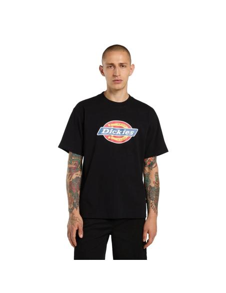 T-shirt Dickies Icon Logo noir coton 230 GSM