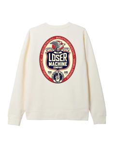 Felpa Loser Machine Work Hard Hoodie Bone 2