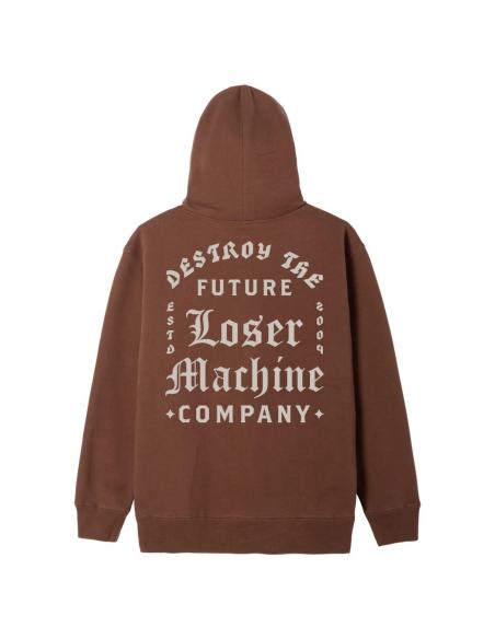 Felpa Loser Machine Work Hard Hoodie Bone