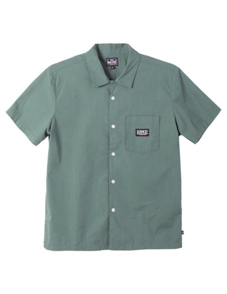 Camicia Loser Machine Guadalupe verde da lavoro