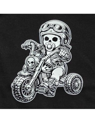 Body Bébé Motard Tricycle Chopper | Bébé Biker Coton