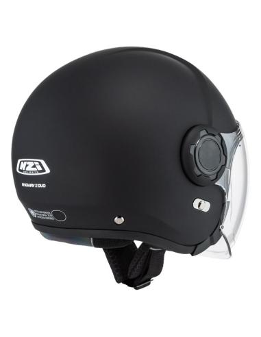 Capacete NZI Ringway 2 Duo Preto Fosco ECE 22.06