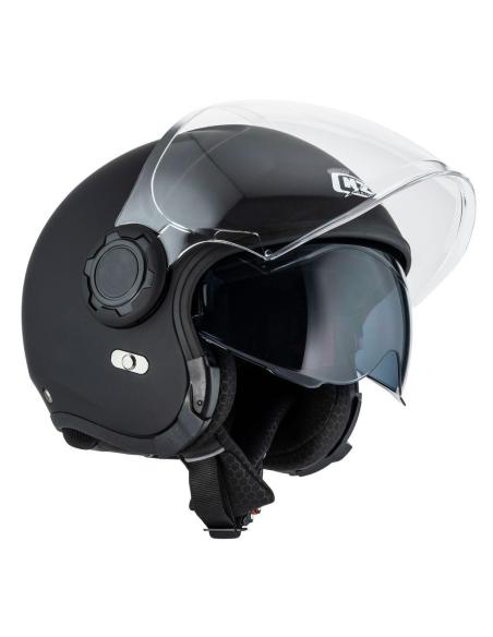 Capacete NZI Ringway 2 Duo Preto Fosco ECE 22.06