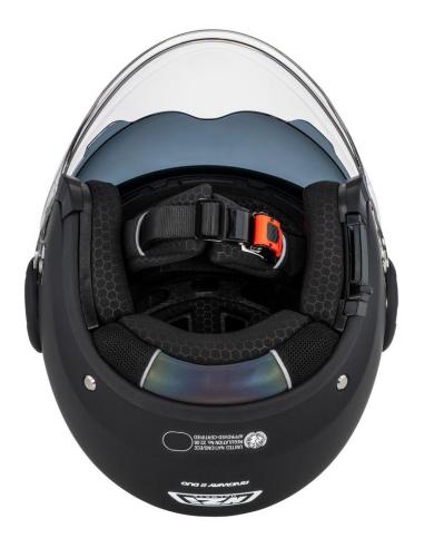NZI Ringway 2 Duo Matte Black Helmet ECE 22.06