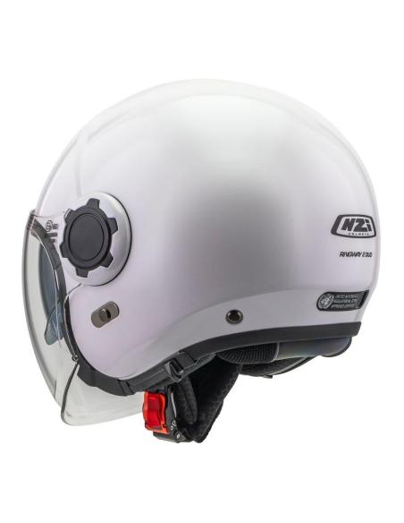 Casco NZI Ringway 2 Duo Bianco Lucido ECE 22.06
