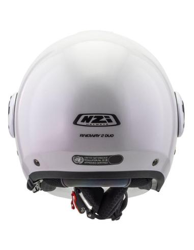 Casco NZI Ringway 2 Duo Bianco Lucido ECE 22.06