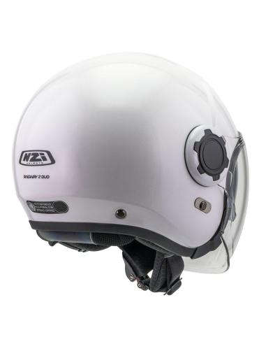 Casco NZI Ringway 2 Duo Bianco Lucido ECE 22.06