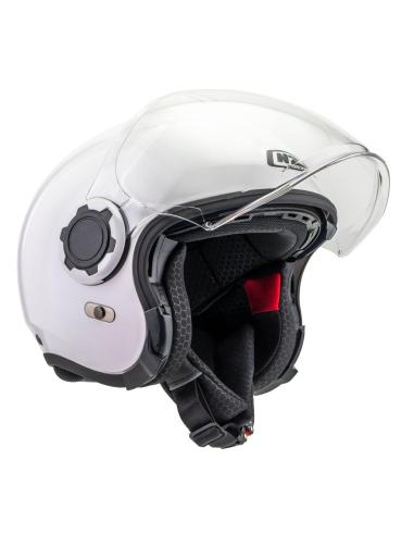 Casco NZI Ringway 2 Duo Bianco Lucido ECE 22.06