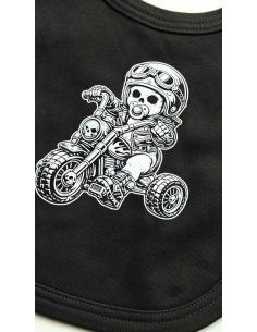 Bavoir Bébé Motard Tricycle Chopper | Bavoir Biker Coton 2