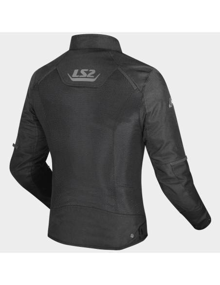 Women's Black Summer Ventilated LS2 Breeze Lady Jacket