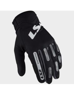 Guantes LS2 Bend negro gris verano ligeros ventilados