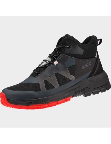 Botines LS2 Torrent negros impermeables moto