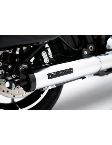 Silencieux Slip-On 4” HP40 Chromé pour Harley Softail M8 2025 | Rinehart