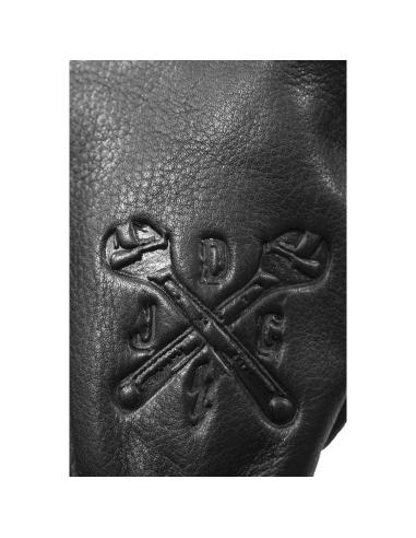 Guanti John Doe Freewheeler Black Used in Pelle | Iguana Custom