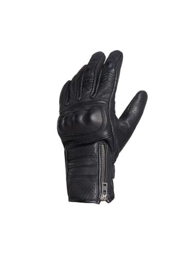 John Doe Ora Black Leather Gloves | Iguana Custom