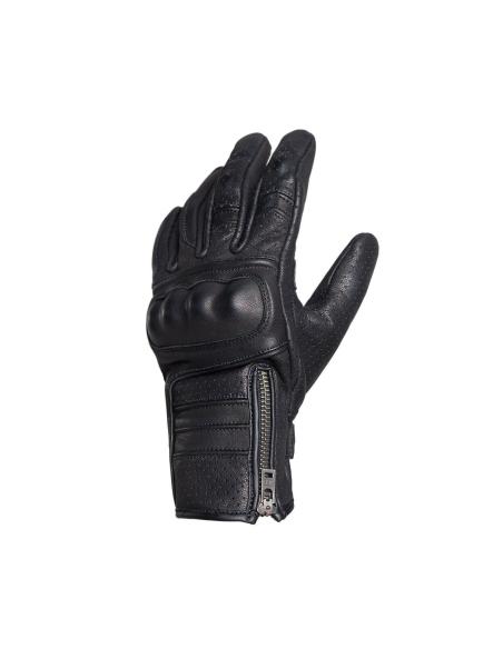 John Doe Ora Black Leather Gloves | Iguana Custom