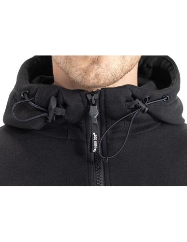 John Doe XTM Hoodie Grey | Sweat-shirt Technique AAA avec Protections