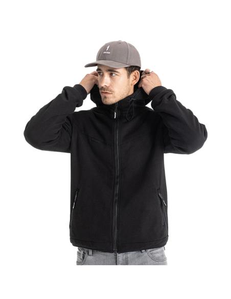 John Doe XTM Hoodie Grey | Sweatshirt Técnica AAA com Proteções