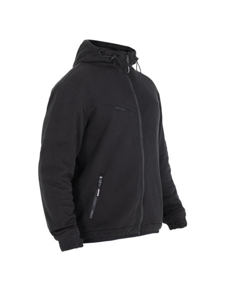 John Doe XTM Hoodie Grey | Sweatshirt Técnica AAA com Proteções