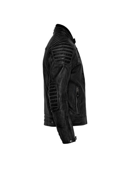 Giacca John Doe Storm Black AAA in Pelle | Iguana Custom