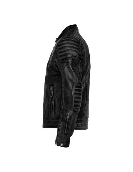 Jaqueta John Doe Storm Black AAA de Pele | Iguana Custom