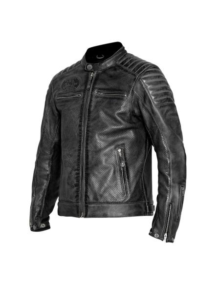 Jaqueta John Doe Storm Black AAA de Pele | Iguana Custom