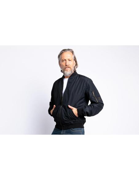 Giacca John Doe Flight Jacket Black AAA | Iguana Custom