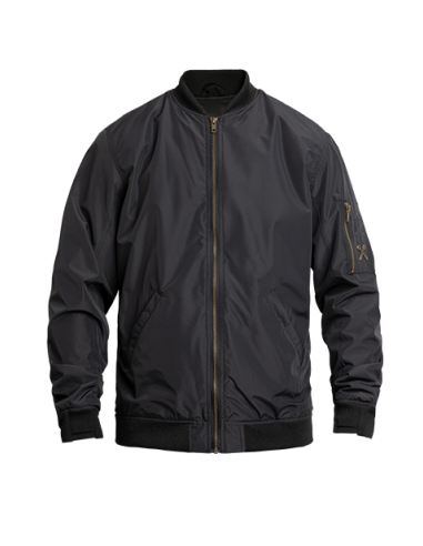 Veste John Doe Flight Jacket Black AAA | Iguana Custom