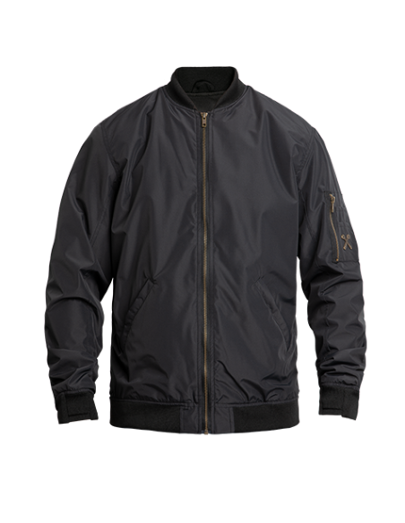 Giacca John Doe Flight Jacket Black AAA | Iguana Custom
