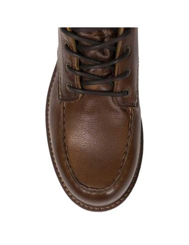 Stivali John Doe Rambler Cognac da Moto in Pelle | Iguana Custom