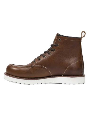 Botas John Doe Rambler Cognac de Moto em Pele | Iguana Custom