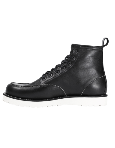 Botas John Doe Rambler Pretas de Moto em Pele | Iguana Custom