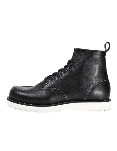 John Doe Rambler Black Leather Motorcycle Boots | Iguana Custom