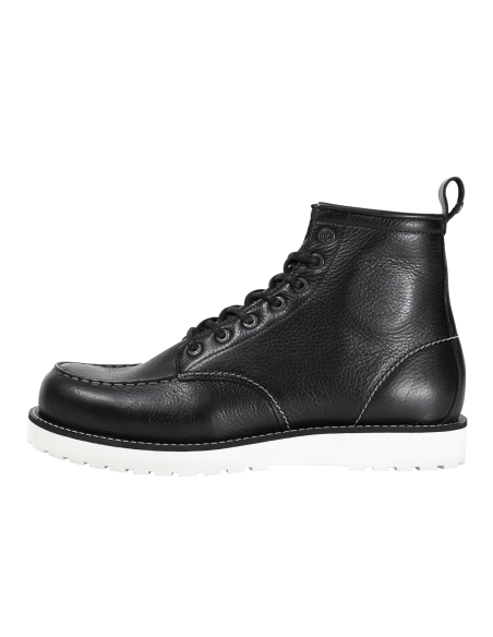 Botas John Doe Rambler Pretas de Moto em Pele | Iguana Custom
