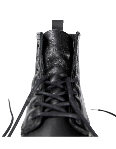 Botas John Doe Rambler Pretas de Moto em Pele | Iguana Custom