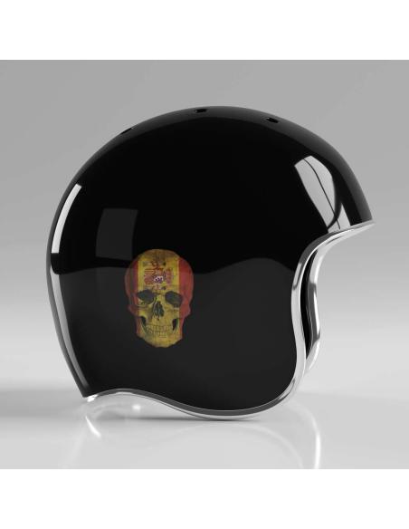 Calca UV teschio bandiera della Spagna 7 cm | Iguana Custom