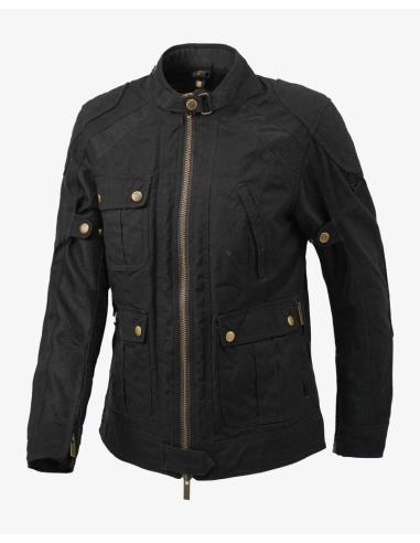 Teneree Venty V Lady Black Jacket | CE Ventilated Motorcycle Jacket