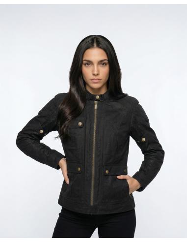 Teneree Venty V Lady Black Jacket | CE Ventilated Motorcycle Jacket