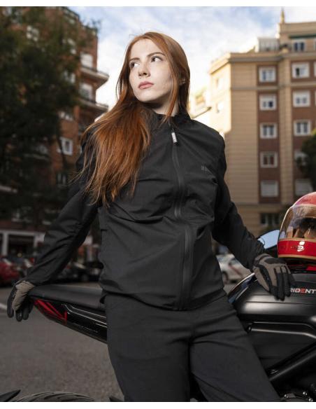 Teneree Venty V Lady Black Jacket | CE Ventilated Motorcycle Jacket
