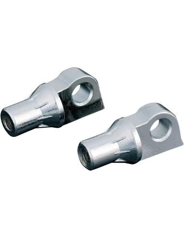 Adaptador estribera Kuryakyn macho Harley cromado