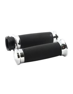 Avon Contour Chrome Grips for HD with Electronic Throttle 2