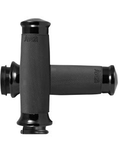 GRIPS AVON CONTOUR BLACK FOR HD WITH ELECTRONIC THROTTLE